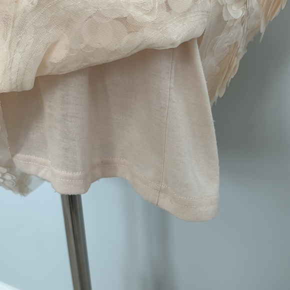 Zara Cream Giant Sequin Dress Size Medium Mermaid Vibes - Picture 8 of 8